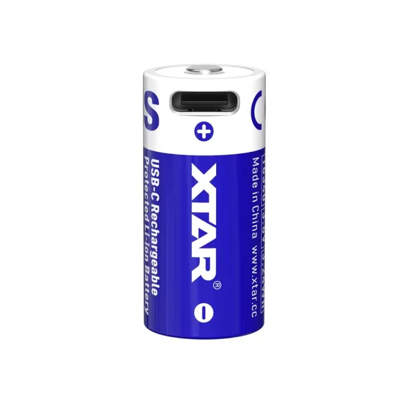 Xtar 16340 900mAh 3,6V Li-Ion akkumulátor USB-C