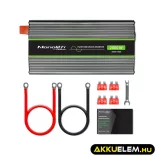 Qoltec színusz Inverter 1000W (max. 2000W) 12V -> 230V