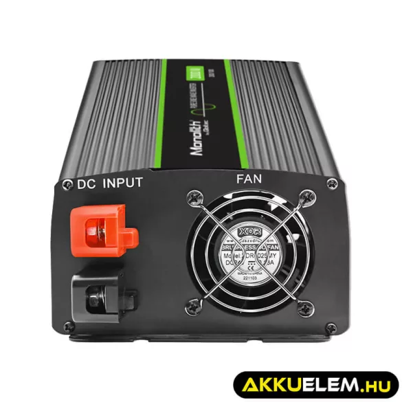 Qoltec színusz Inverter 1000W (max. 2000W) 12V -> 230V
