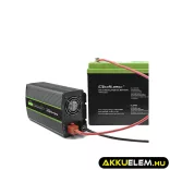 Qoltec színusz Inverter 1000W (max. 2000W) 12V -> 230V