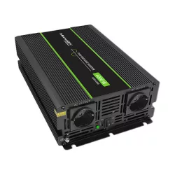 Qoltec színusz Inverter 2000W (max. 4000W) 12 V-ról 230V