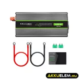 Qoltec színusz Inverter 600W (max. 1200W) 24 V-ról 230V-ra