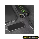 Qoltec színusz Inverter 600W (max. 1200W) 24 V-ról 230V-ra