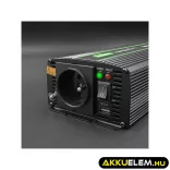 Qoltec színusz Inverter 600W (max. 1200W) 24 V-ról 230V-ra