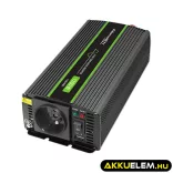 Qoltec színusz Inverter 600W (max. 1200W) 24 V-ról 230V-ra