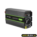 Qoltec színusz Inverter 600W (max. 1200W) 24 V-ról 230V-ra
