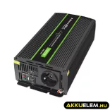 Qoltec színusz Inverter 1000W (max. 2000W) 24 V-ról 230V-ra