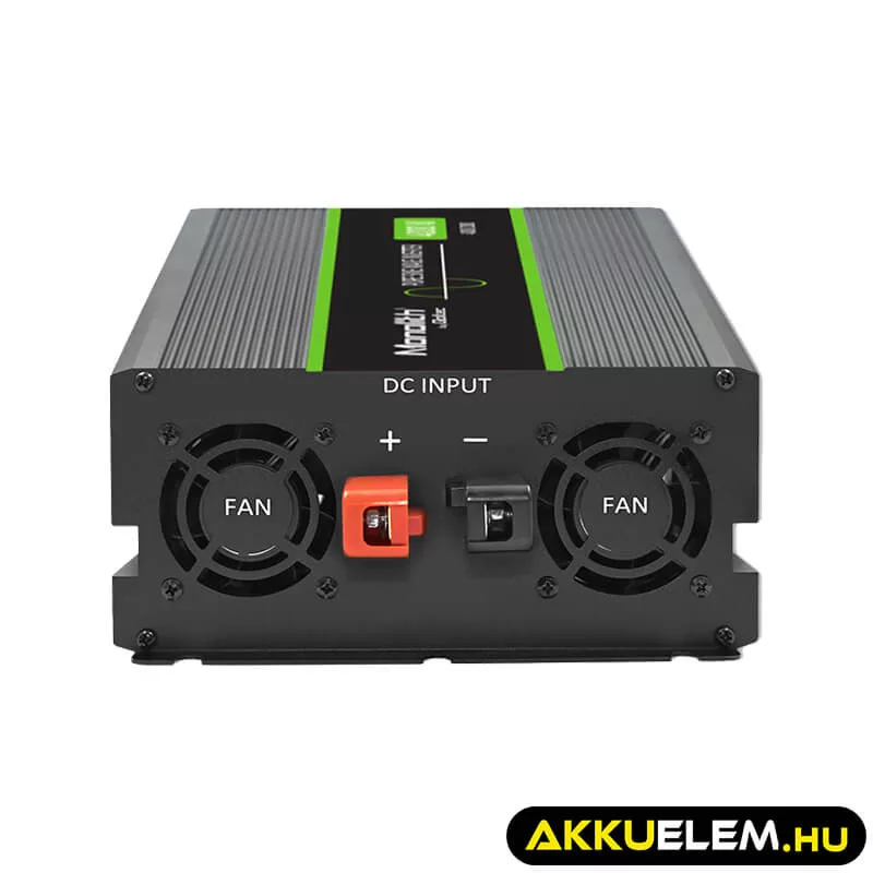 Qoltec színusz Inverter 2000W (max. 4000W) 24 V-ról 230V-ra