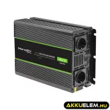 Qoltec színusz Inverter 2000W (max. 4000W) 24 V-ról 230V-ra