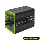 Qoltec 3-in-1 Napelemes szinusz inverter AC 10A, MPPT 40A  1000W/2000W