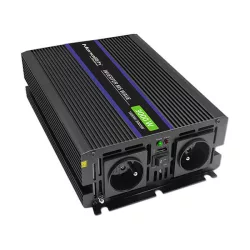 Qoltec Inverter 3000 trapéz 12V -> 230V 1500/3000 USB
