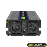 Qoltec Inverter 3000 trapéz 12V -> 230V 1500/3000 USB