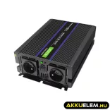 Qoltec Inverter 3000 trapéz 12V -> 230V 1500/3000 USB