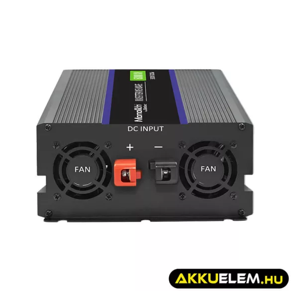 Qoltec Inverter 6000 trapéz 12V -> 230V 3000/6000W USB