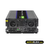 Qoltec Inverter 6000 trapéz 12V -> 230V 3000/6000W USB