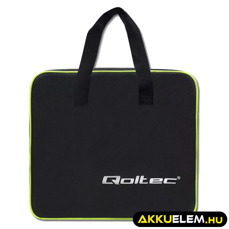 Qoltec EV töltő Elektromos autó töltő 2-in-1 Type2 Szabályozható töltőáram 3.5kW 230V LCD Hordozható 5m