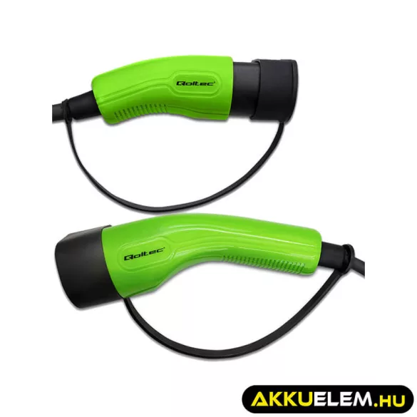 Qoltec EV töltőkábel E-autó töltőkábel Type 2 11kW 16A 5m