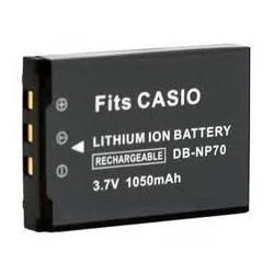 Casio NP-70 1050mAh utángyártott akkumulátor