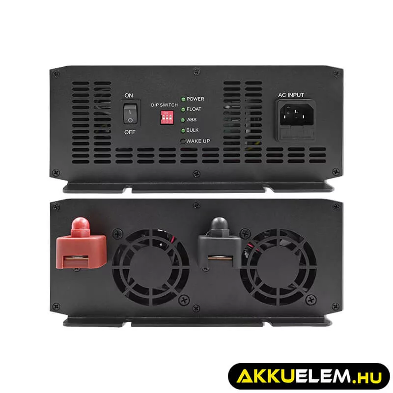 Qoltec Okostöltő LiFePO4 AGM GEL SLA akkumulátorokhoz 50A 12V
