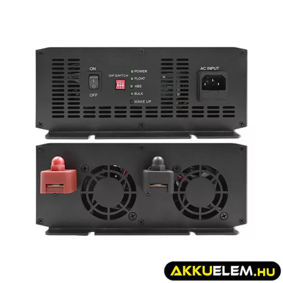 Qoltec Okostöltő LiFePO4 AGM GEL SLA akkumulátorokhoz 50A 12V