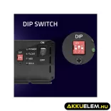 Qoltec Okostöltő LiFePO4 AGM GEL SLA akkumulátorokhoz 30A 12V