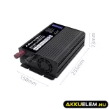 Qoltec Okostöltő LiFePO4 AGM GEL SLA akkumulátorokhoz 30A 12V