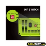Qoltec Okostöltő LiFePO4 AGM GEL SLA akkumulátorokhoz 90A 12V Gyorstöltés 