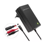 Qoltec Automatikus töltő AGM GEL STD 6V 12V akkumulátorokhoz 1.5A LED jelzés AC/DC