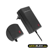 Qoltec Automatikus töltő AGM GEL STD 6V 12V akkumulátorokhoz 1.5A LED jelzés AC/DC
