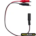 Qoltec Automatikus töltő AGM GEL STD 6V 12V akkumulátorokhoz 1.5A LED jelzés AC/DC