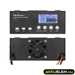 Qoltec Intelligens Akkumulátor töltő, 12V + 12.6V + 24V LCD kijelzős AGM, GEL, LiFePO4