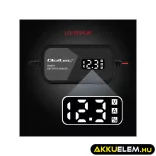 Qoltec Intelligens Akkumulátor töltő, 12V 2A AC/DC  LCD kijelzős AGM GEL 
