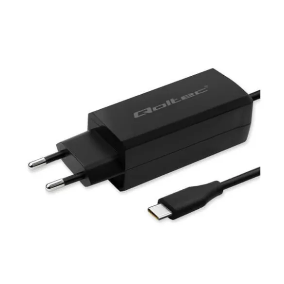 Qoltec laptop/tablet fali adapter 65W 5-20V 3-3,25A hálózati