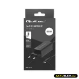 Qoltec laptop/tablet fali adapter 65W 5-20V 3-3,25A hálózati