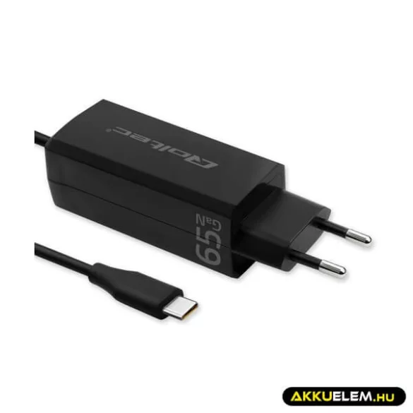 Qoltec laptop/tablet fali adapter 65W 5-20V 3-3,25A hálózati