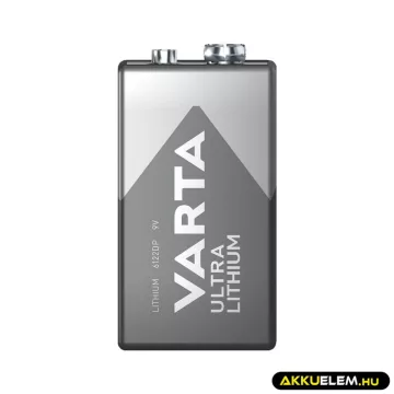 Varta Ultra Lithium 9V elem 1db/csomag