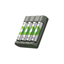 GP akkutöltő B441 + 4xAA 2100mAh akkumulátor