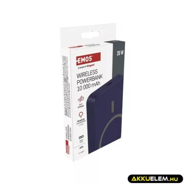 Powerbank WI 1046, 10 000 mAh, 20 W+Wireless, Kék
