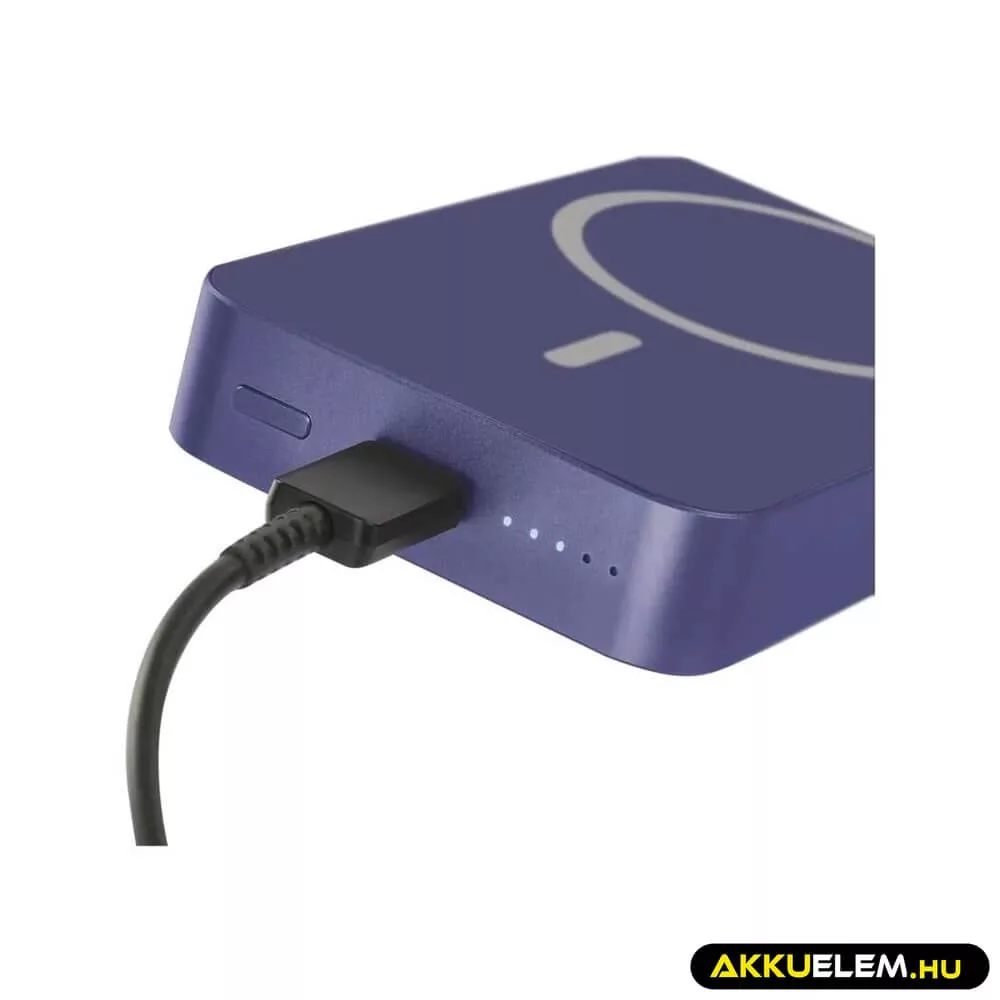 Powerbank WI 1046, 10 000 mAh, 20 W+Wireless, Kék