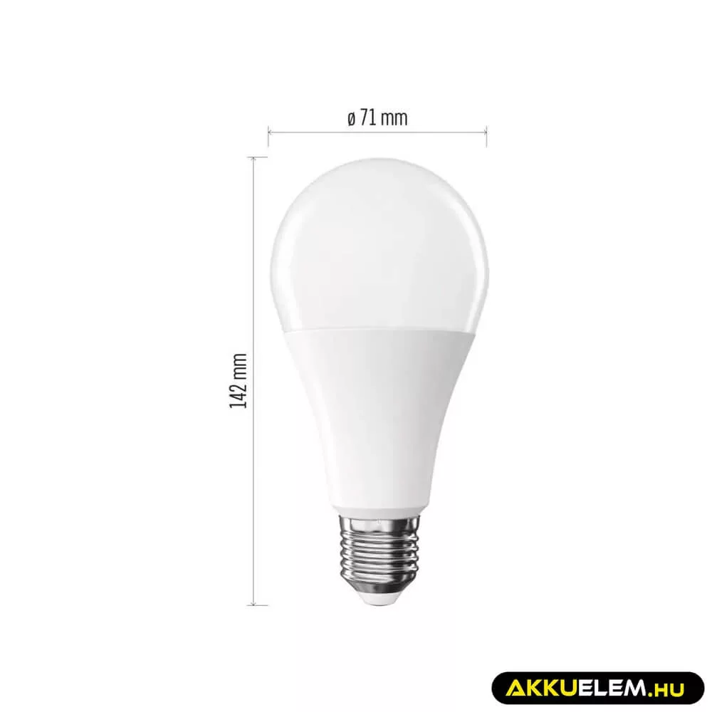 Classic LED-izzó A70 E27 16W (120W) 1901lm WW 4000K