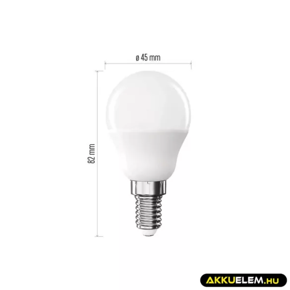Classic LED-izzó E27 kisgömb 4.2W 40W 360° 470lm 4000K NW Classic