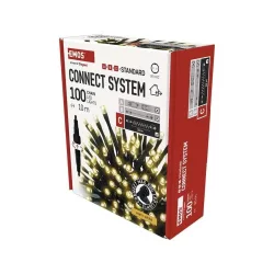 Karácsonyi fényfüzér CNT 100Led 10m hossz WM C IP44