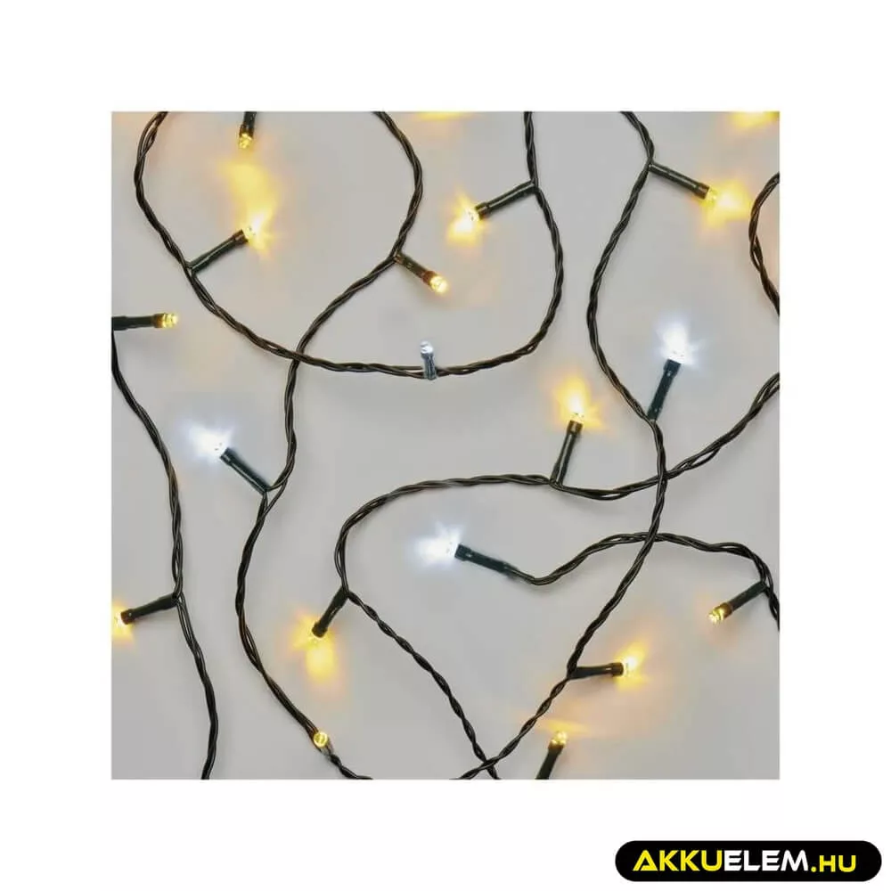 Karácsonyi fényfüzer CNT 100Led 10m hossz 80WM/20CW IP44