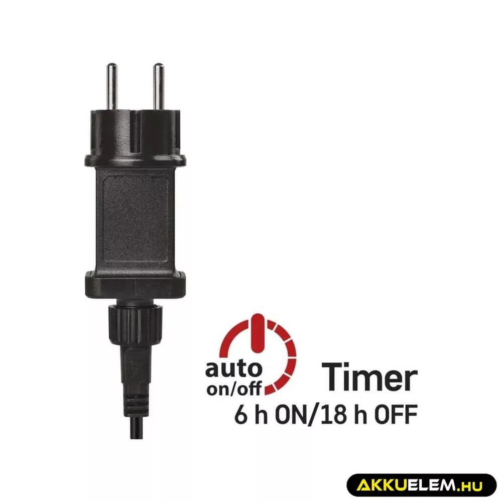 Karácsonyi 10 +3m szines fényfüzér 96Led IP44 (170cm-es fára) TÁVIRÁNYÍTÓ