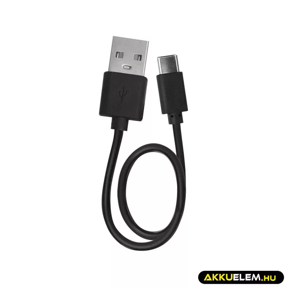 Powerbank 20000mAh 22,5W LED kijelzővel fekete 1*USB-C 2*USB-A