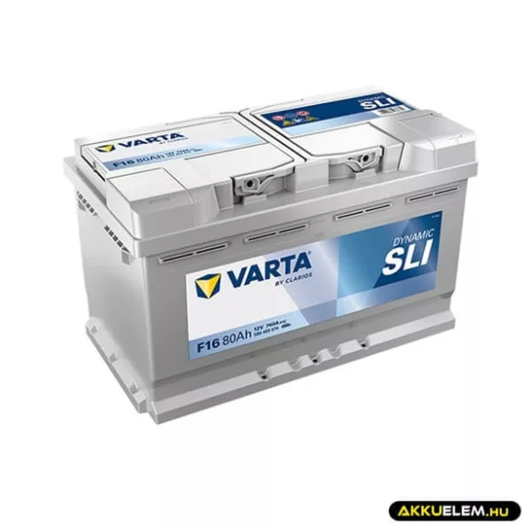 Varta 12V 80Ah 740A JOBB+ 580400 L4 autó akkumulátor