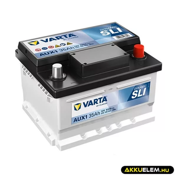 Varta 12V 35Ah 520A JOBB+ 535106 POB4 autó akkumulátor