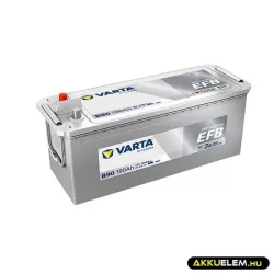 Varta 12V 190Ah 932190 tgk B Munka akkumulátor EFB