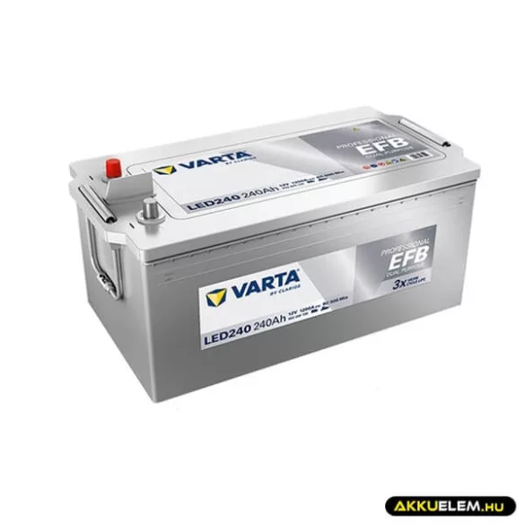 Varta 12V 240Ah 932240 tgk C Munka akkumulátor EFB