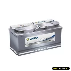 Varta 12V 105Ah 950A JOBB+ 840105 L6 Munka akkumulátor AGM